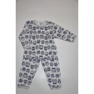 Пижама с начесиком "Мой зайка" 7-061